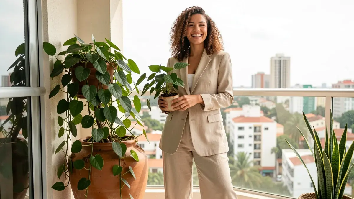 Plantas ideais para varanda com pouco sol: 10 espécies resistentes e lindas