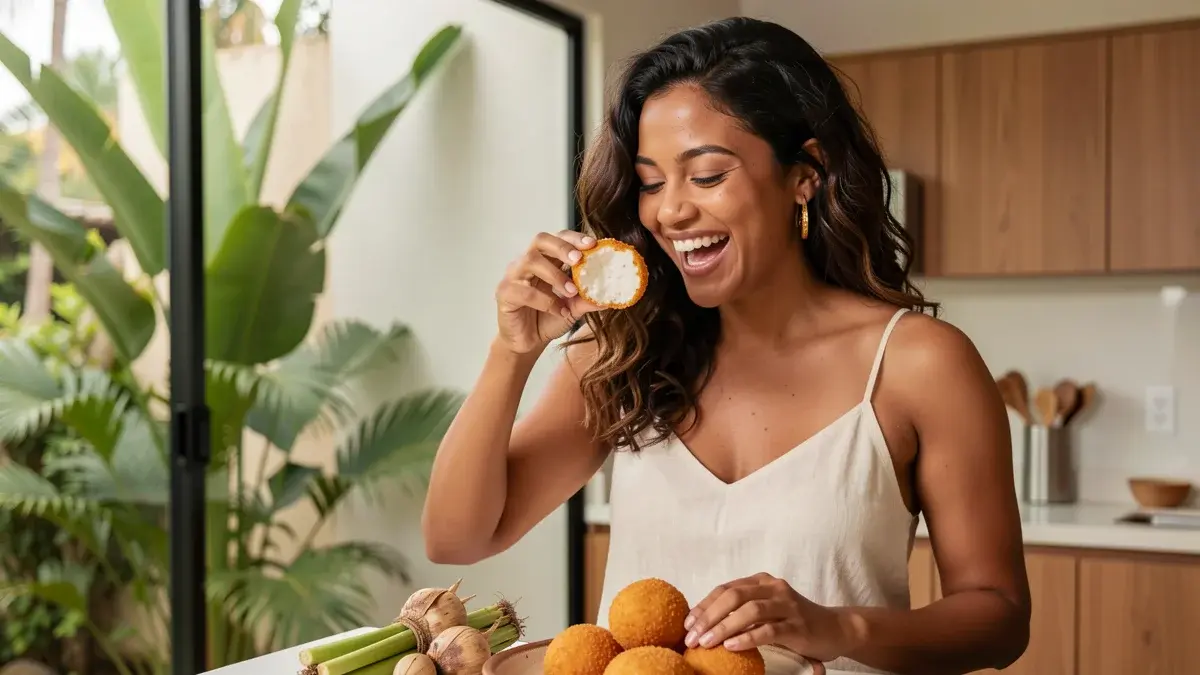 Como fazer bolinho de aipim simples: crocante por fora e macio por dentro