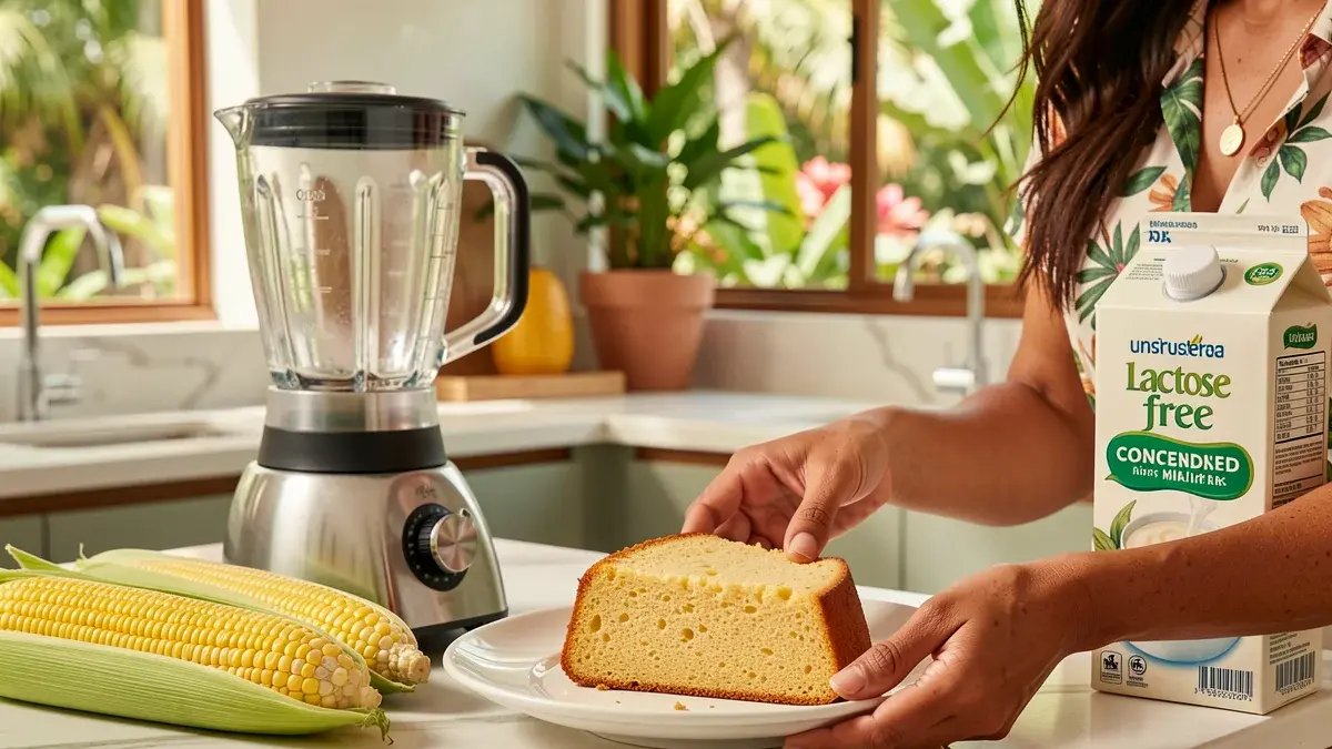 Como Fazer Bolo de Milho Zero Lactose: Receita Cremosa de Liquidificador Como Fazer Bolo de Milho Zero Lactose: Receita Cremosa de Liquidificador